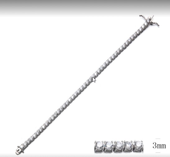 Necklace SB02120-1B-17CM