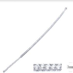 Necklace SB02227-1B-18CM