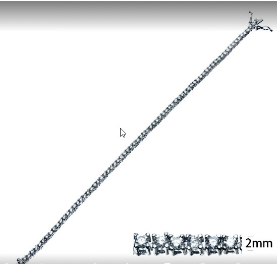 Necklace SB04095-H-1B-17CM