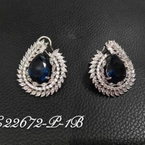 Necklace SE22672-P-1BBULE