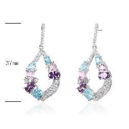 Necklace SE24516-2BCLR