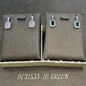 Necklace SE31533-1BPINK