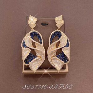 Necklace SE37758-8BBLUE