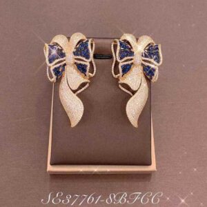 Necklace SE37761-8BBLUE