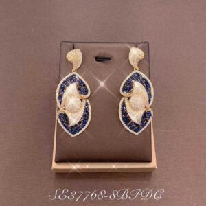 Necklace SE37768-8BBLUE