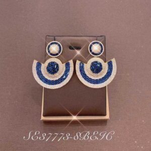 Necklace SE37773-8BBLUE