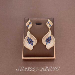 Necklace SE38227-2BBLUE