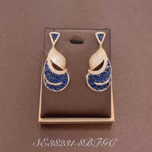 Necklace SE38231-8BBLUE