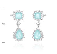 Necklace SE40786-1BBLUE
