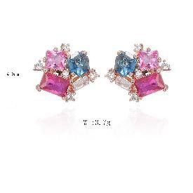 Necklace SE46619-2BCLR