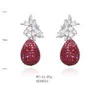 Necklace SE49511-1BRED