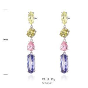 Necklace SE56646-2BCLR