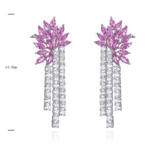 Necklace SE58239-1BPINK