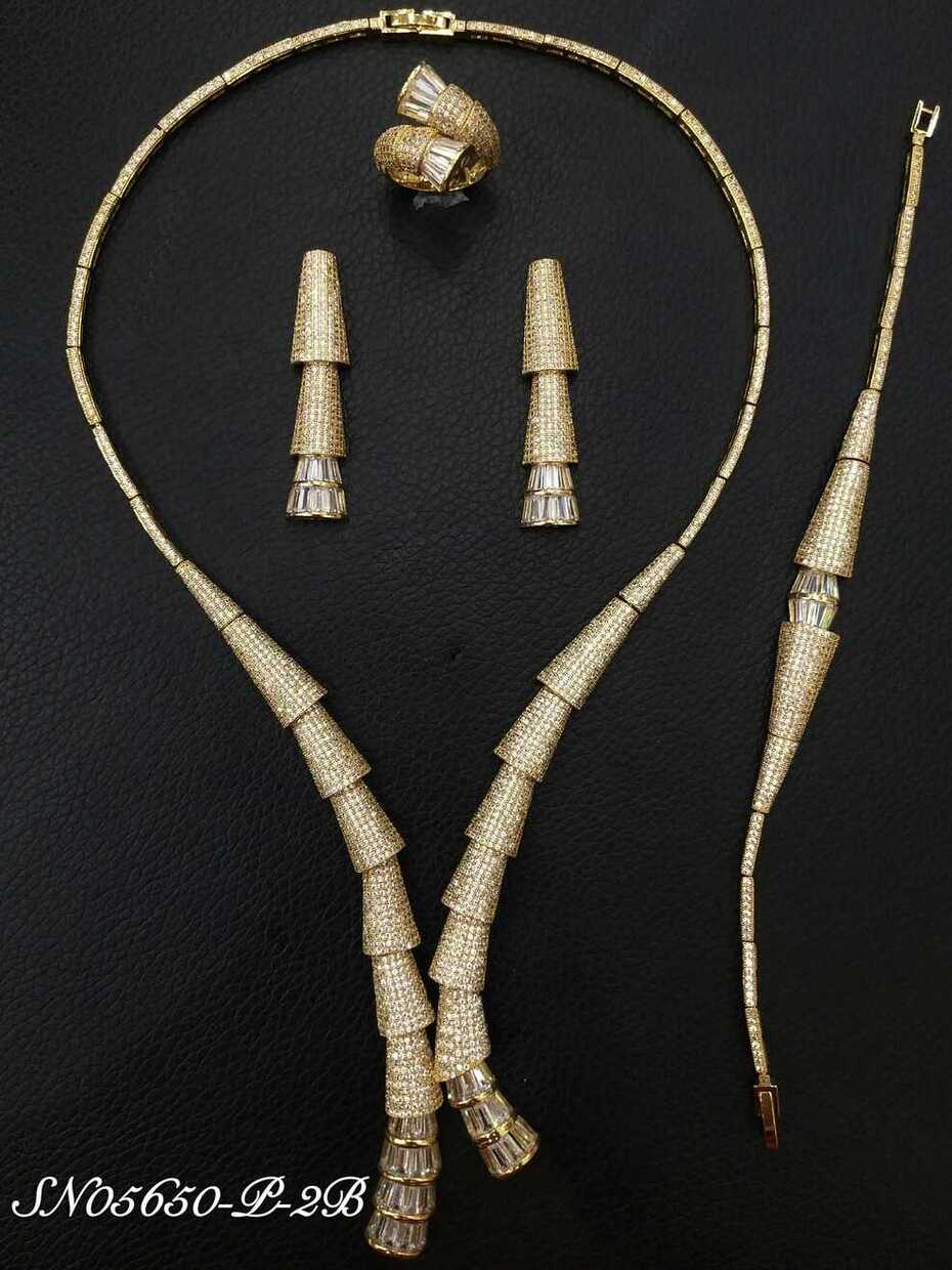 Necklace SN05650-P-2B