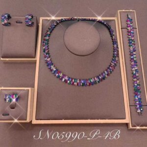 Necklace SN05990-P-4BCLR