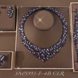Necklace SN05993-P-4BCLR
