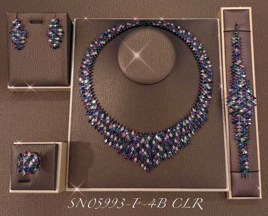 Necklace SN05993-P-4BCLR