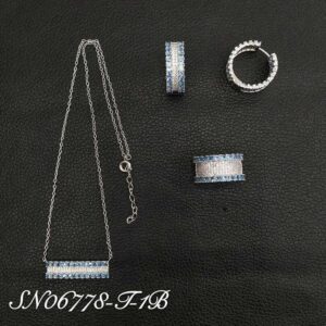 Necklace SN06778-T-1BBULE