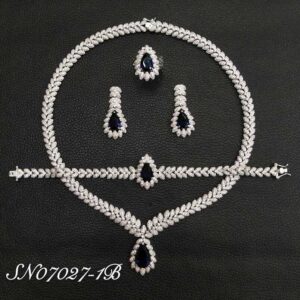Necklace SN07027-1BBLUE