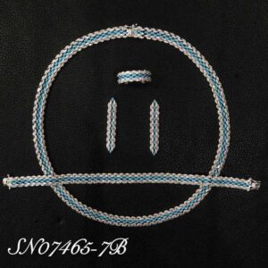 Necklace SN07465-7BBLUE