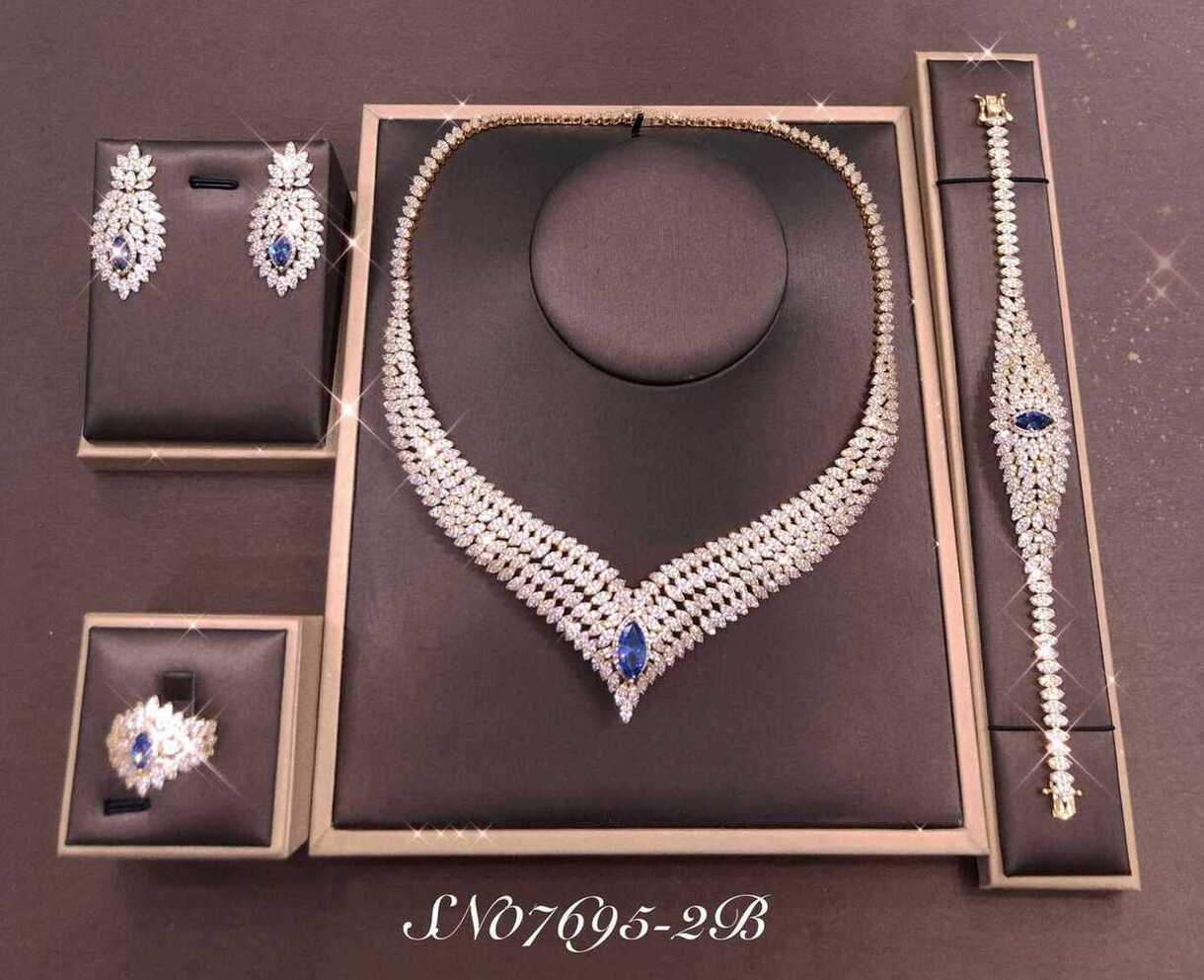 Necklace SN07695-2BBLUE
