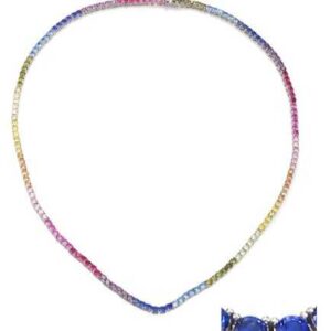 Necklace SN07728-2BCLR-1