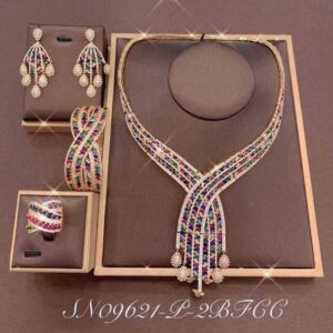 Necklace SN09261-P-2BCLR