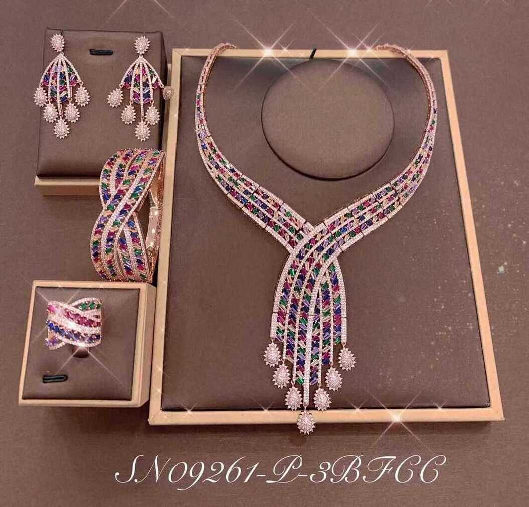Necklace SN09261-P-3BCLR