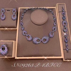 Necklace SN09263-P-4BCLR