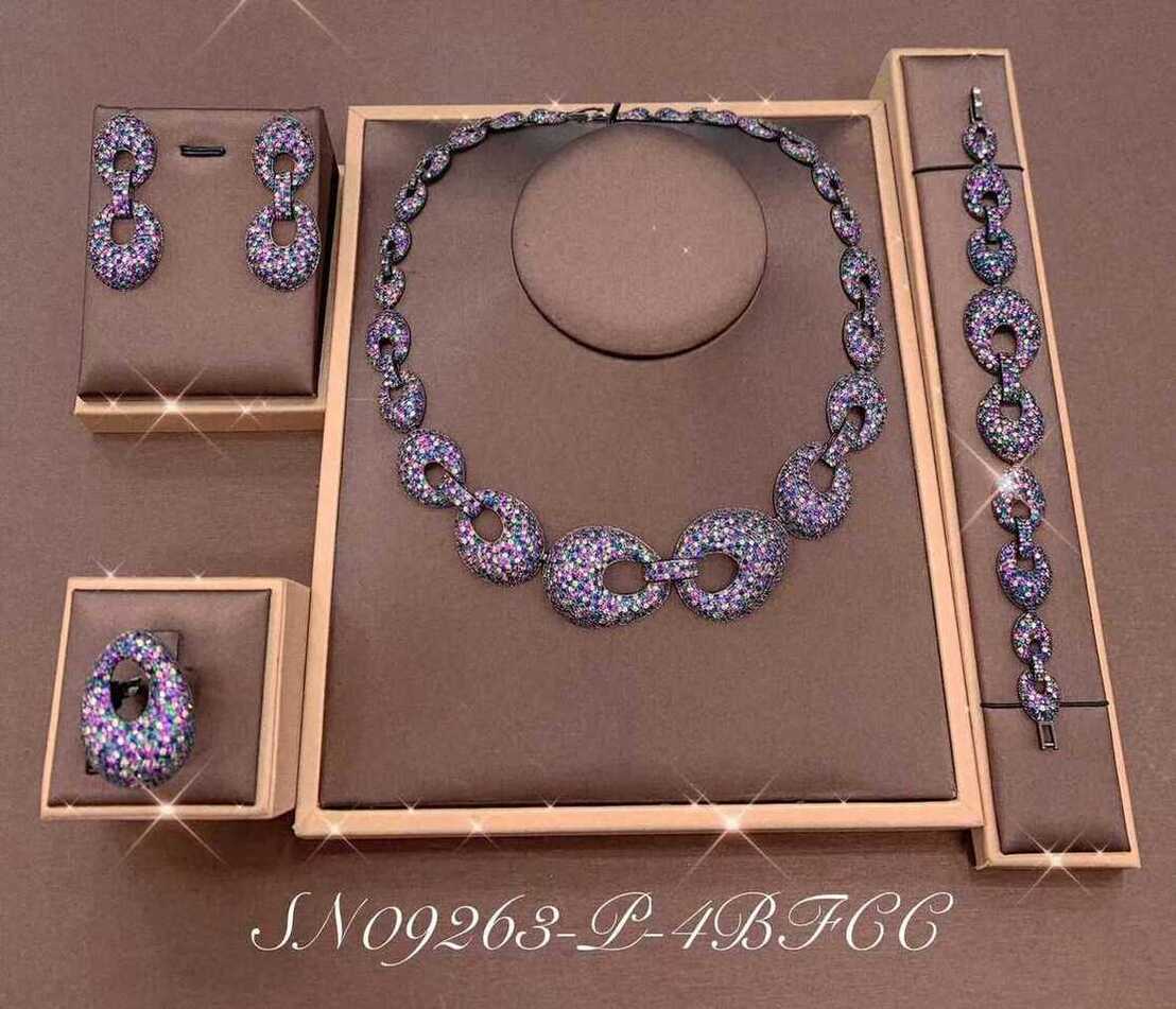 Necklace SN09263-P-4BCLR