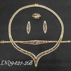 Necklace SN09421-2BCLR