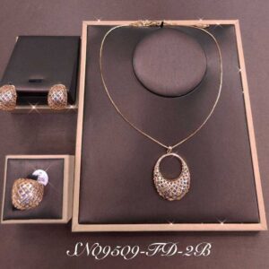 Necklace SN09509-FD-2BCLR