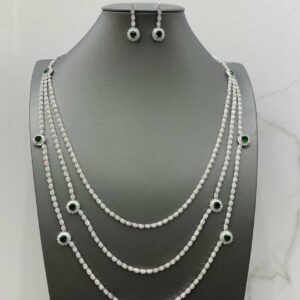 Necklace SN09656-1BBULE