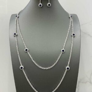 Necklace SN09658-1BBULE