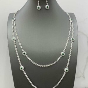 Necklace SN09659-1BBULE