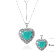 Necklace SN09760-S-1BBLUE