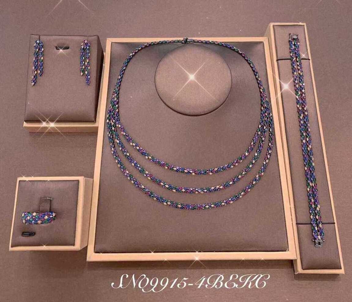 Necklace SN09915-4BCLR