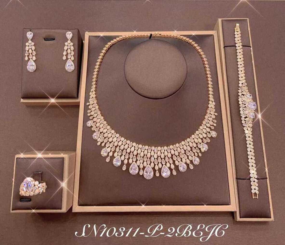 Necklace SN10311-P-2BYELLOW