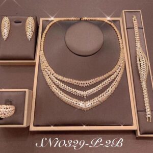 Necklace SN10329-P-2B