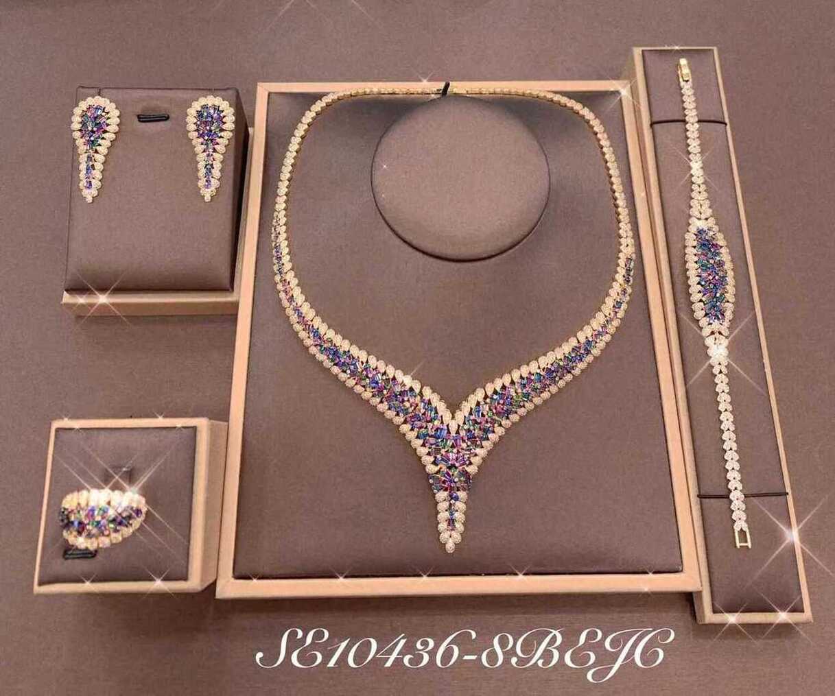 Necklace SN10436-P-8B