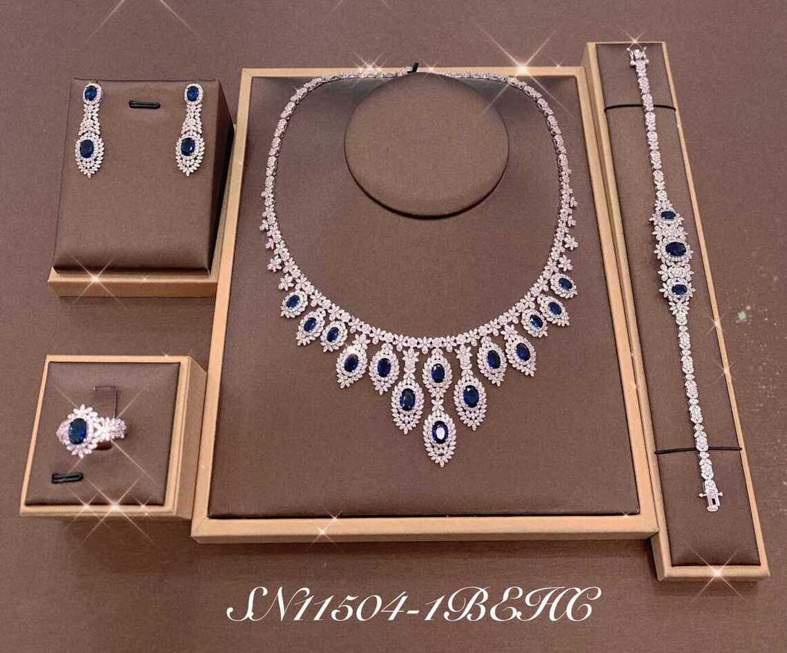 Necklace SN11504-1BBULE