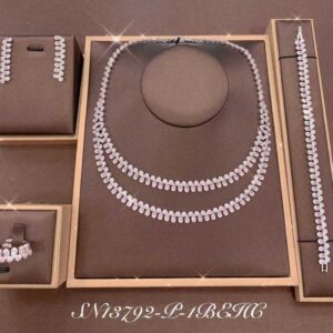 Necklace SN13789-P-1BCLR