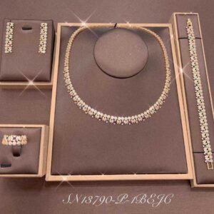 Necklace SN13790-P-2BCLR