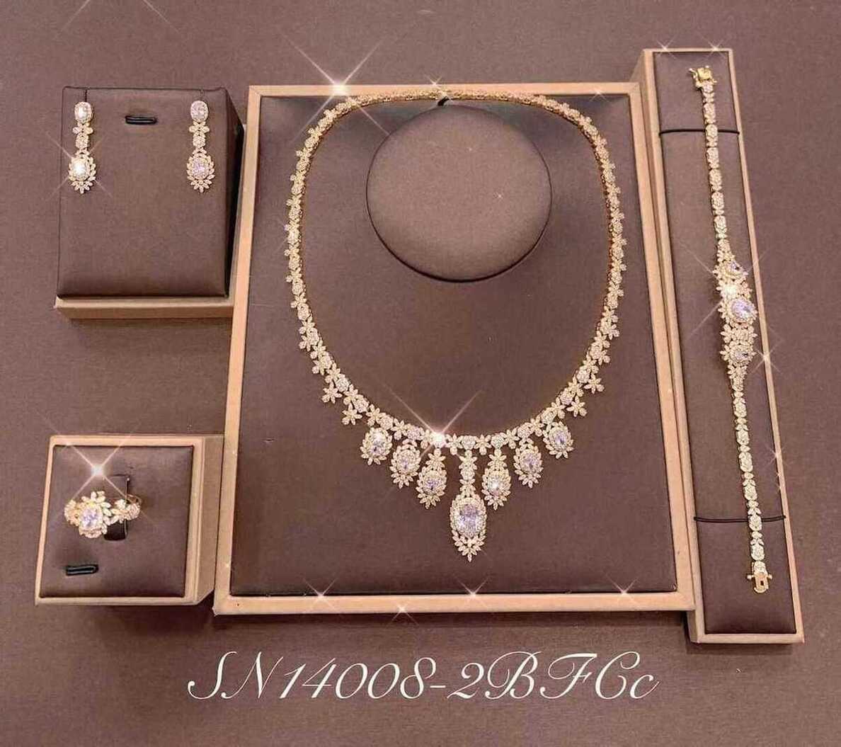 Necklace SN14008-2B