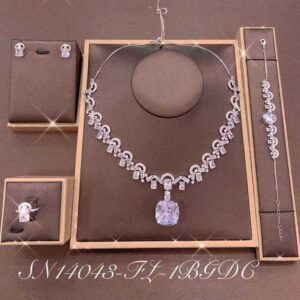 Necklace SN14043-FL-1B