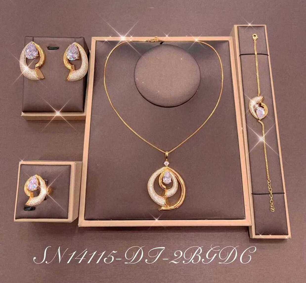 Necklace SN14115-DT-2B