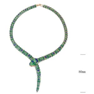 Necklace SN14425-PDN-2BBLUE