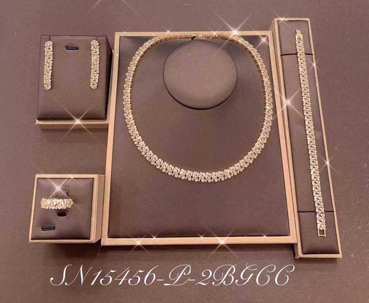 Necklace SN15456-P-2B