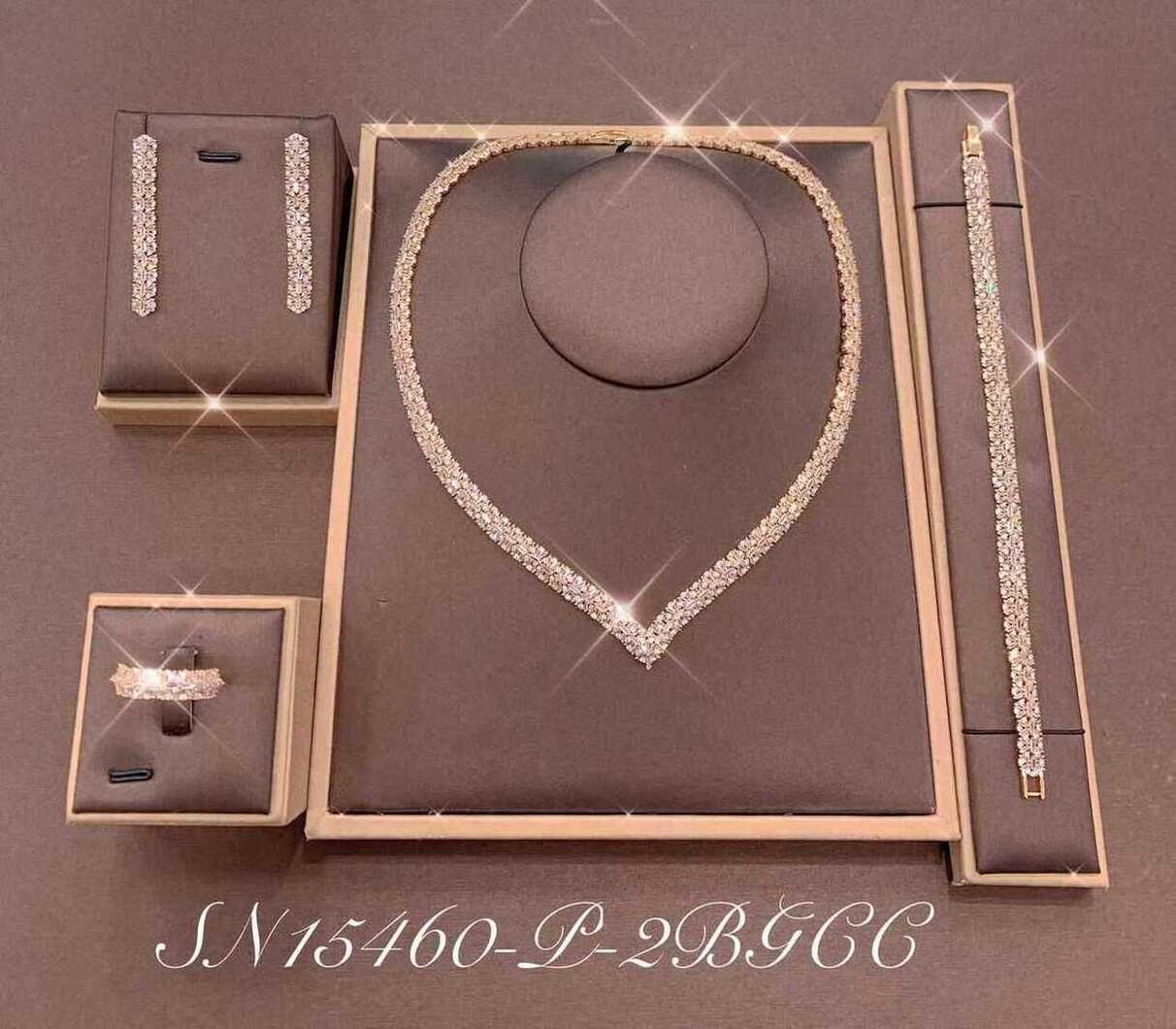 Necklace SN15460-P-2B