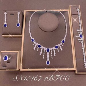 Necklace SN15467-1BBLUE